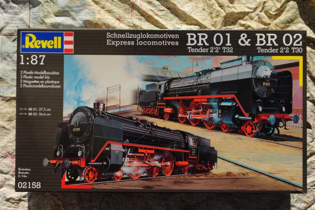 Revell 02158  Express Locomotives BR01 & BR02